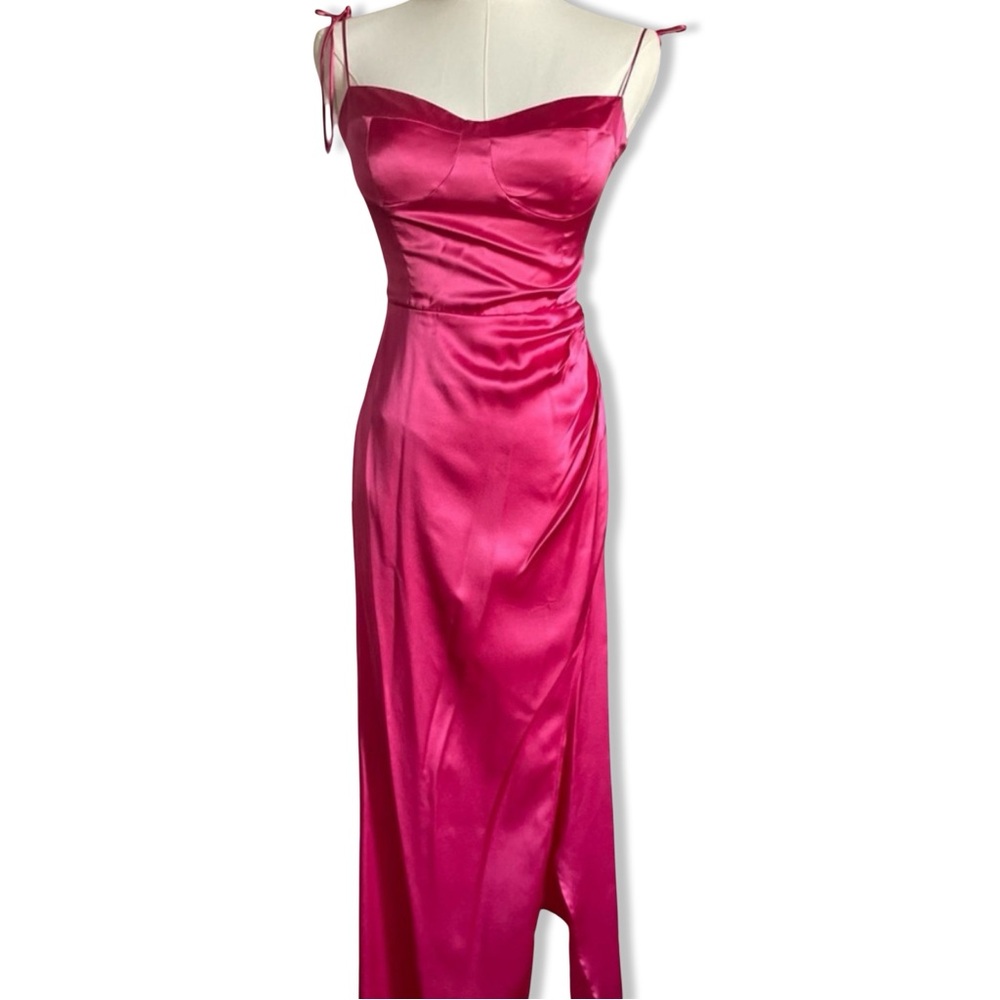 New Reformation Marguerite Midi 100% Silk
Dress | Flambé | 4 (US) - Picture 7 of 13